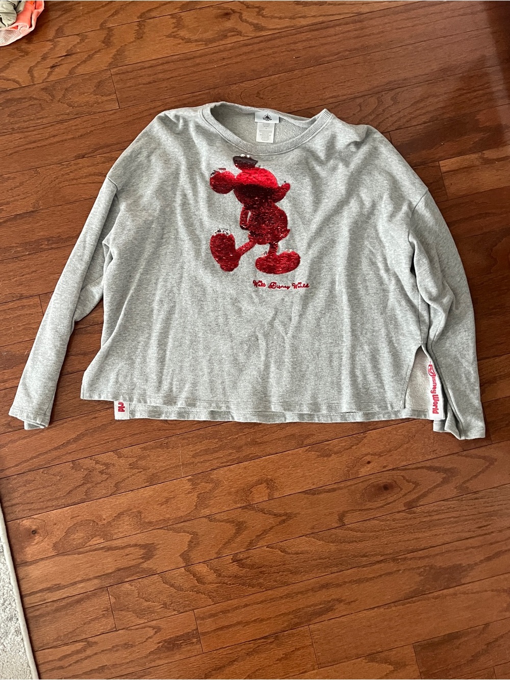 Disney Parks Sequin Sweatshirt